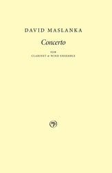 Concerto for Clarinet and Wind Ensemble Concert Band sheet music cover